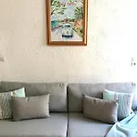 Apartment Balcony Over Provencal Market, Old Antibes