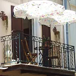 Apartment Balcony Over Provencal Market, Old