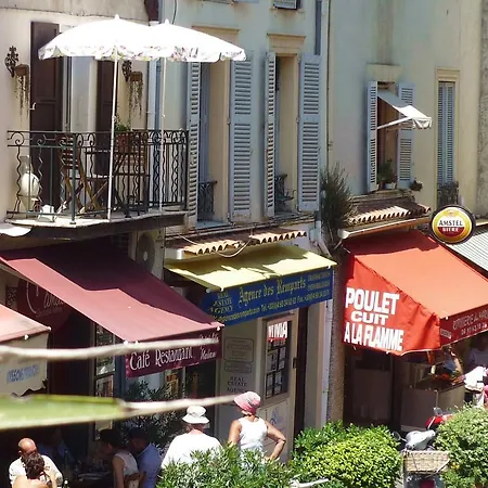 Balcony Over Provencal Market, Old * Antibes