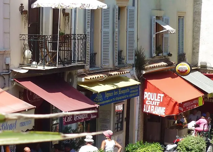 Balcony Over Provencal Market, Old Antibes * Αντίμπ